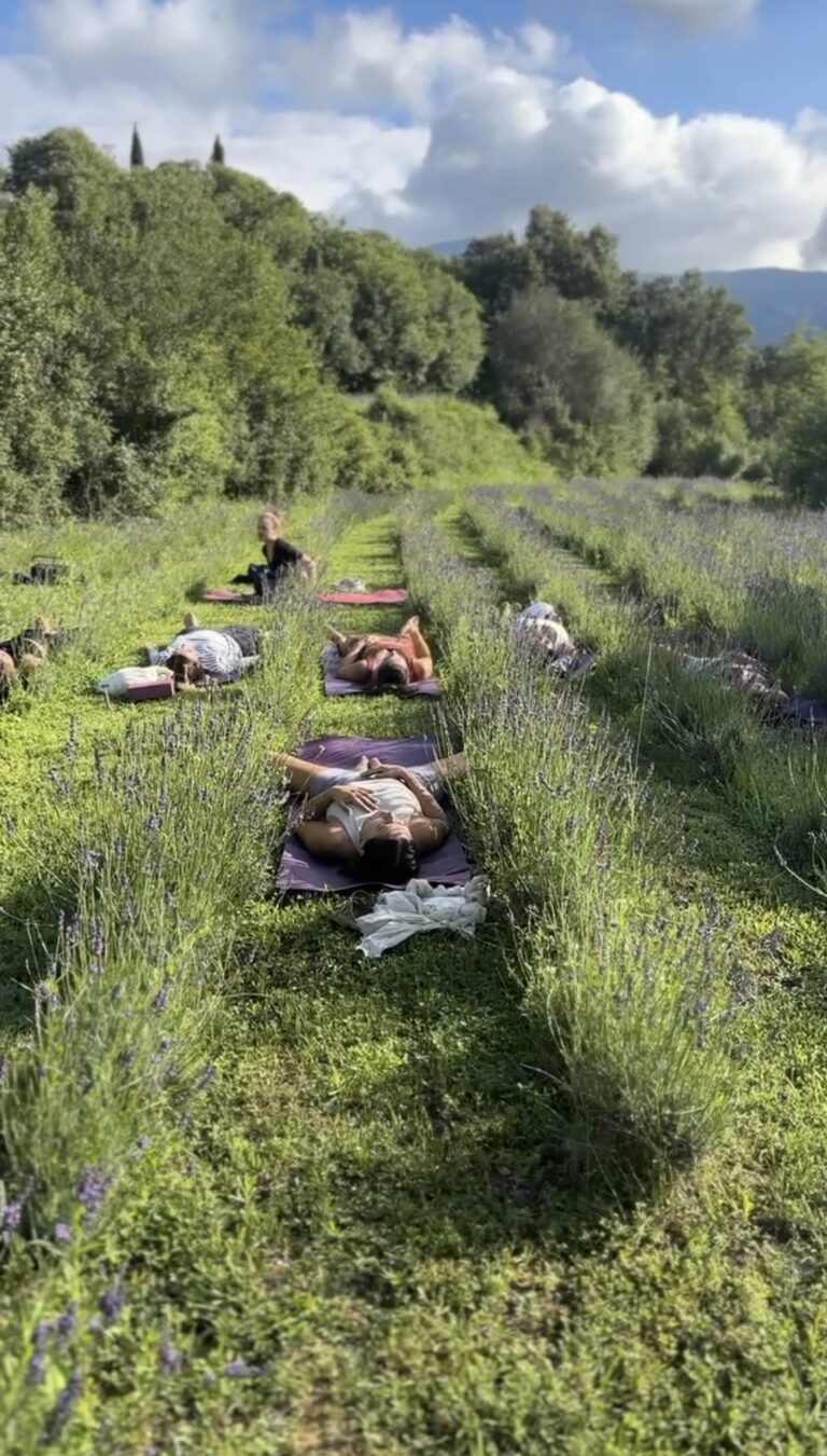 Retiro Alegría · Yoga y arte con textura
