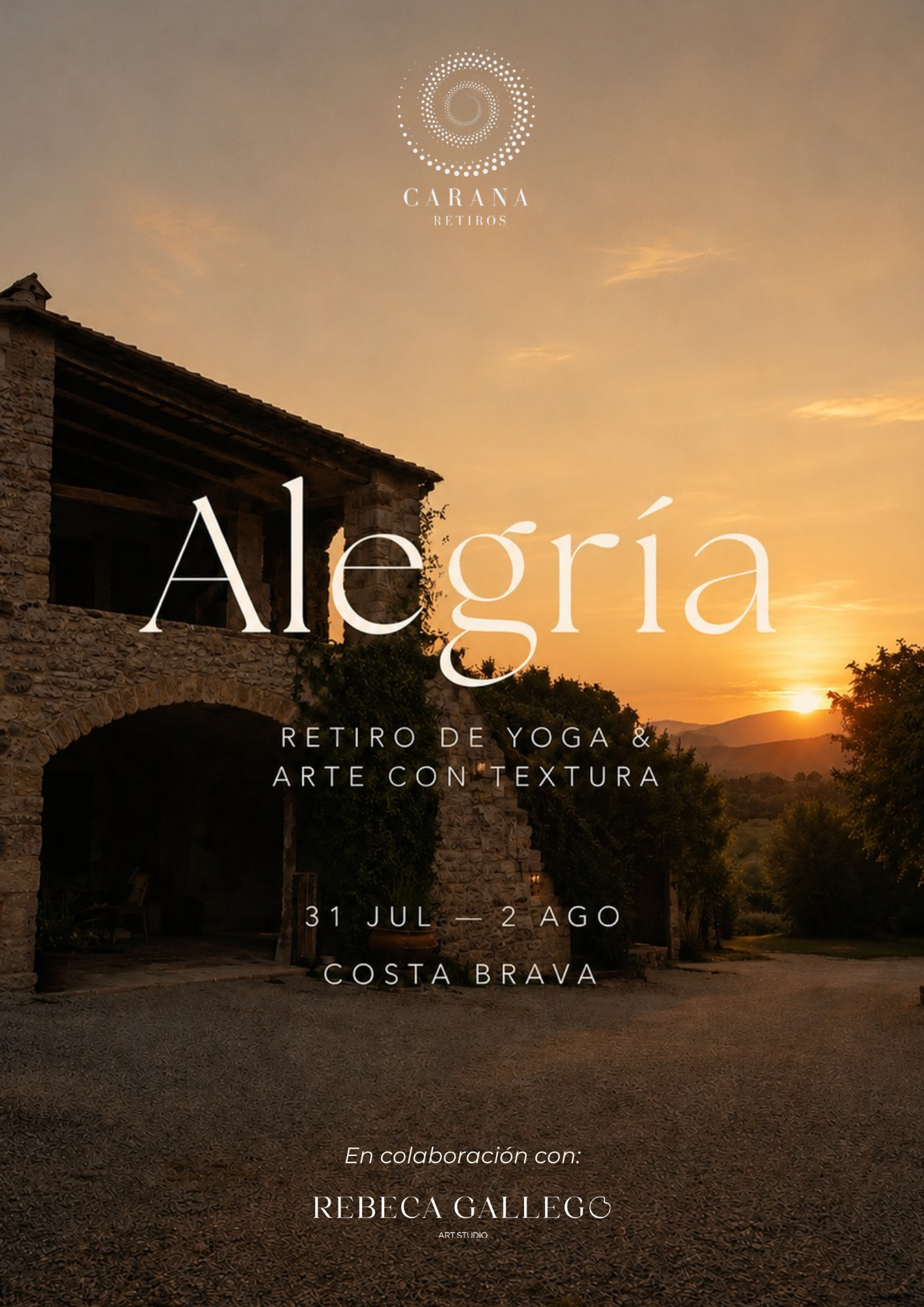 Retiro Alegría · Yoga y arte con textura