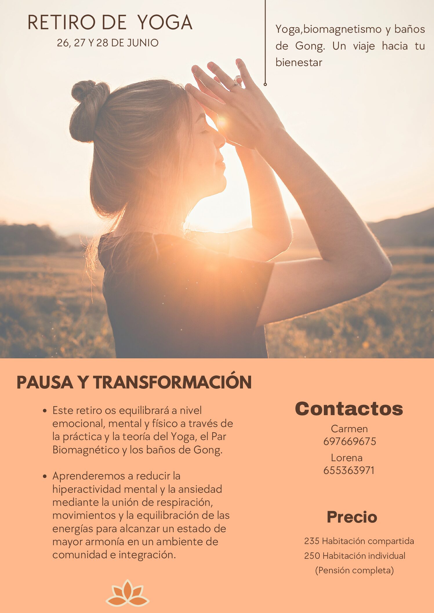 Retiro de Yoga. Pausa y Transformación
