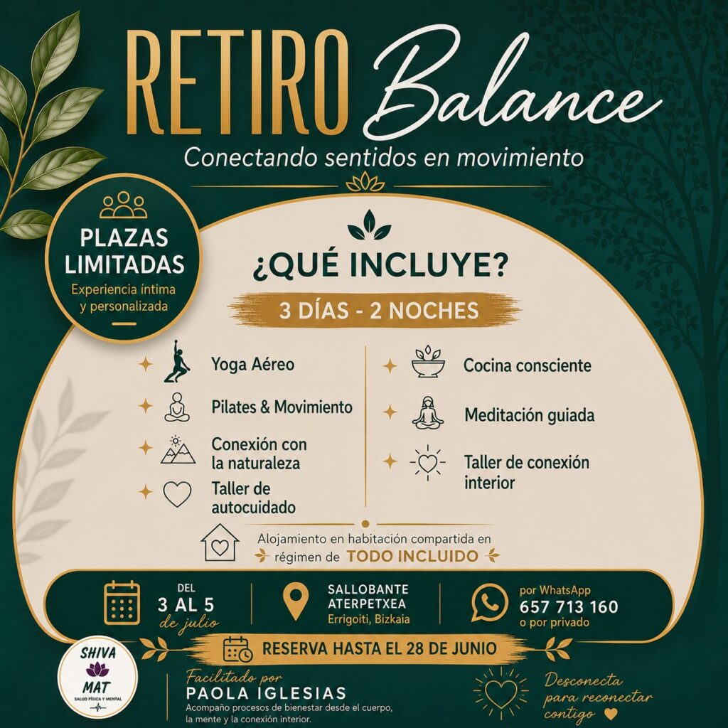 RETIRO BALANCE – Errigoiti, Bizkaia