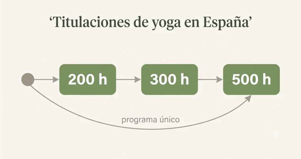 Qué titulación de yoga necesitas para trabajar como profesor en España
