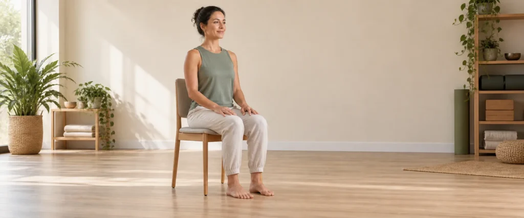 Yoga en silla: posturas y adaptaciones para una práctica accesible